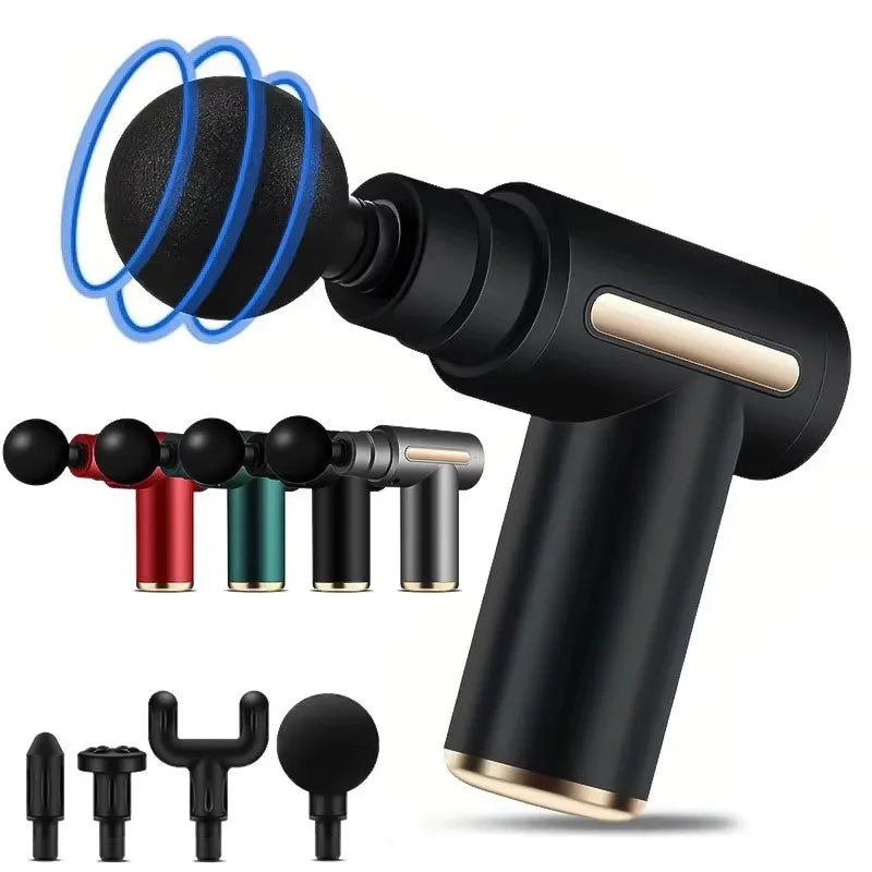 2025 Fascia Gun Muscle Relaxation Massager Electric Vibration Massage Gun Professional Grade Neck Membrane Gun