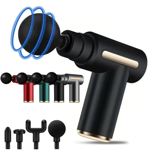 2025 Fascia Gun Muscle Relaxation Massager Electric Vibration Massage Gun Professional Grade Neck Membrane Gun