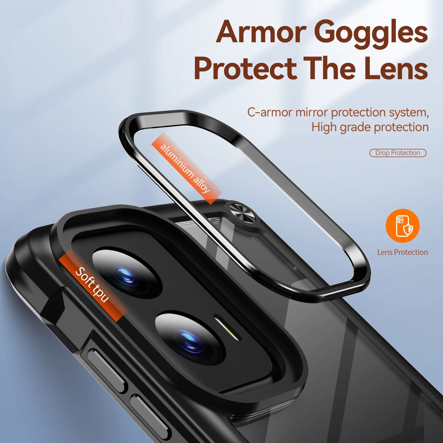Protective Case Shockproof Cover - Moto G stylus 5G 2024