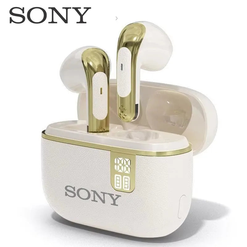 Original Sony NE109 Bluetooth Earphones TWS HIFI Mic Headset Wireless Earbuds Sports Headphones Display Gaming Earphones Cable
