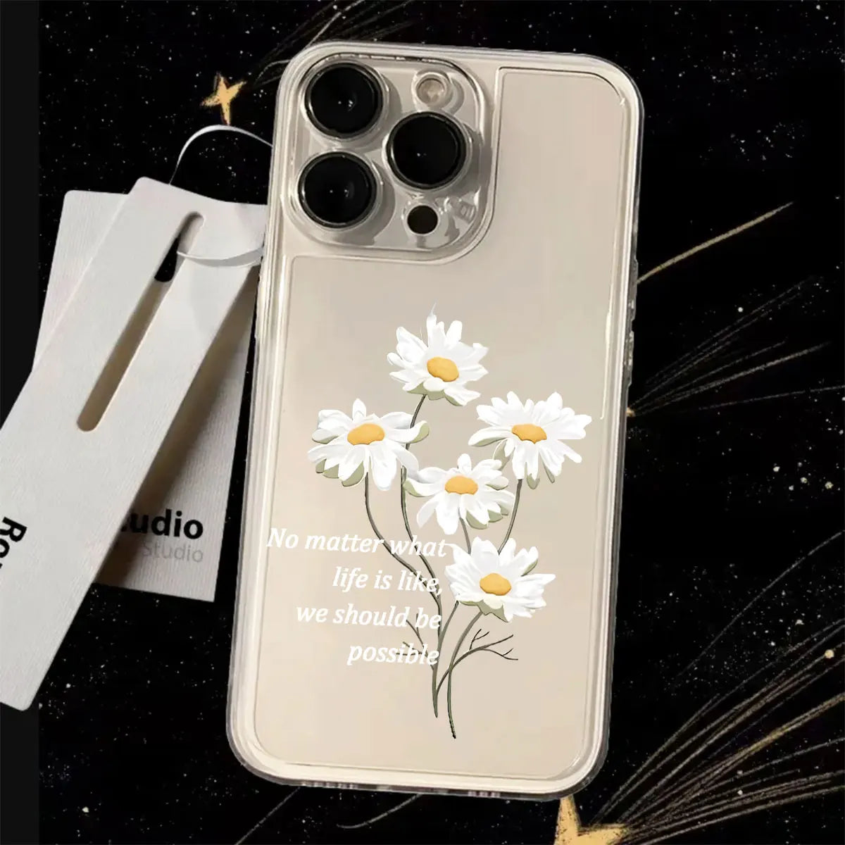 Luxury Butterfly Glitter Clear Phone Case - iPhone 15 16 Pro Max