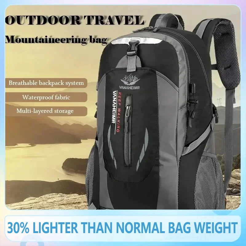 40L Outdoor Waterproof Large Capacity Hiking Bag - iBrightCS