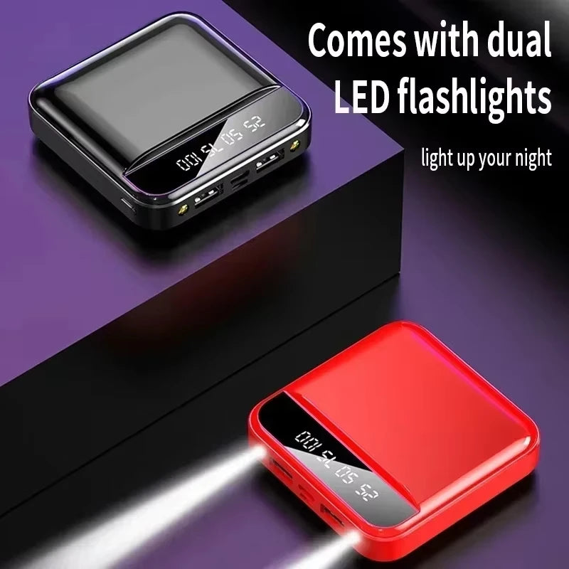 20000mah Power Bank Super Fast Charge Large Capacity Digital Display Mini Portable External Battery For Iphone Samsung Xiaomi - iBrightCS
