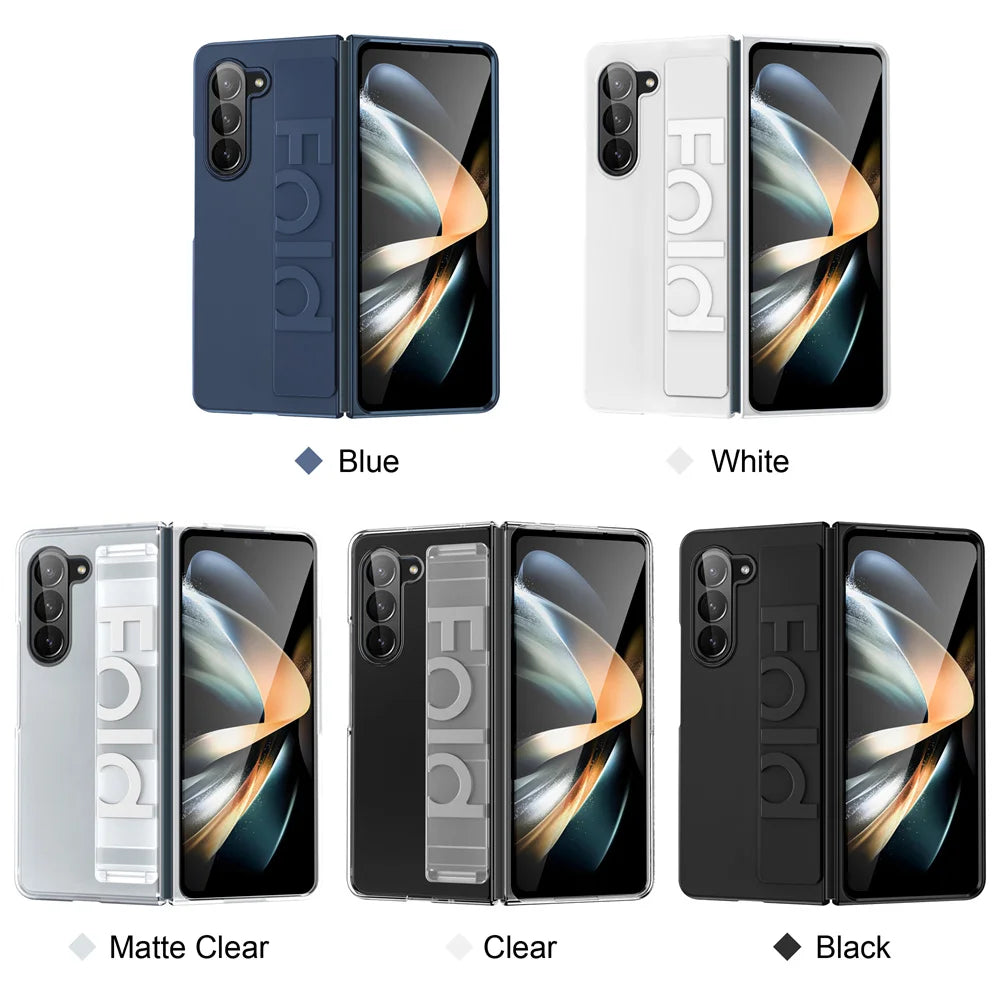 Ultra Thin Hard PC Stand Holder Cover Cases - Samsung Galaxy Z Fold 3 4 5 6 5G