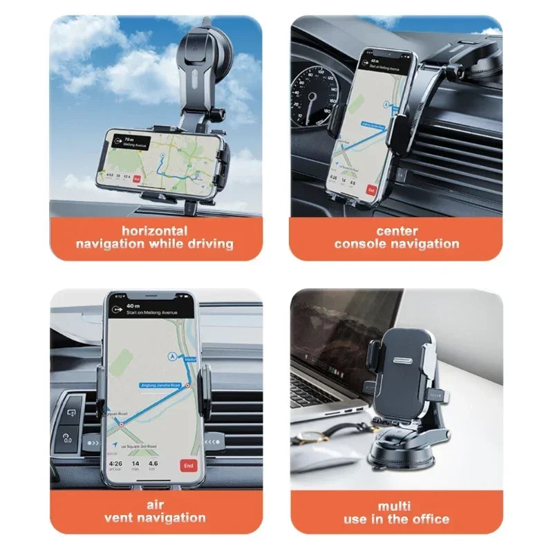 Support Phone Bracket Car Dashboard Mobile Auto Cellphone Stand