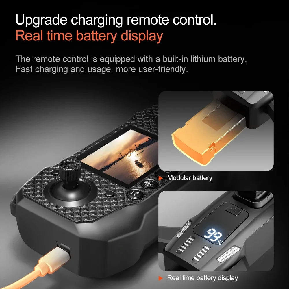 Xiaomi Mijia M6 Drone 8K Professional HD Camera Drones 5G WIFI FPV Video 4k UAV With screen Remote control RC Quadcopter Dron - iBrightCS