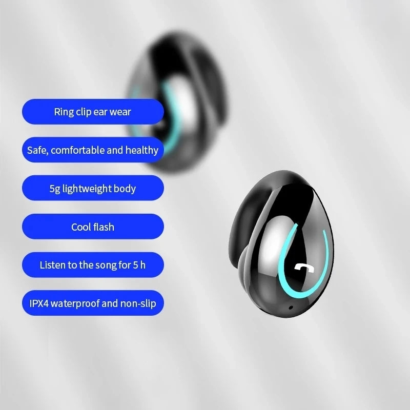 Xiaomi Single Earclip Fone Bluetooth Earphones Wireless Headphone Sports Headset Gamer No Ear Pain TWS Earbuds Blutooth Earphone