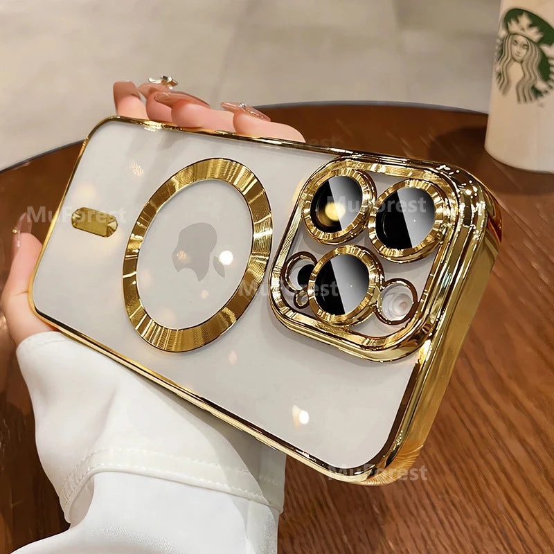 Luxury Magsafe Case - iPhone 16 15 14 13 12 11 Pro Max