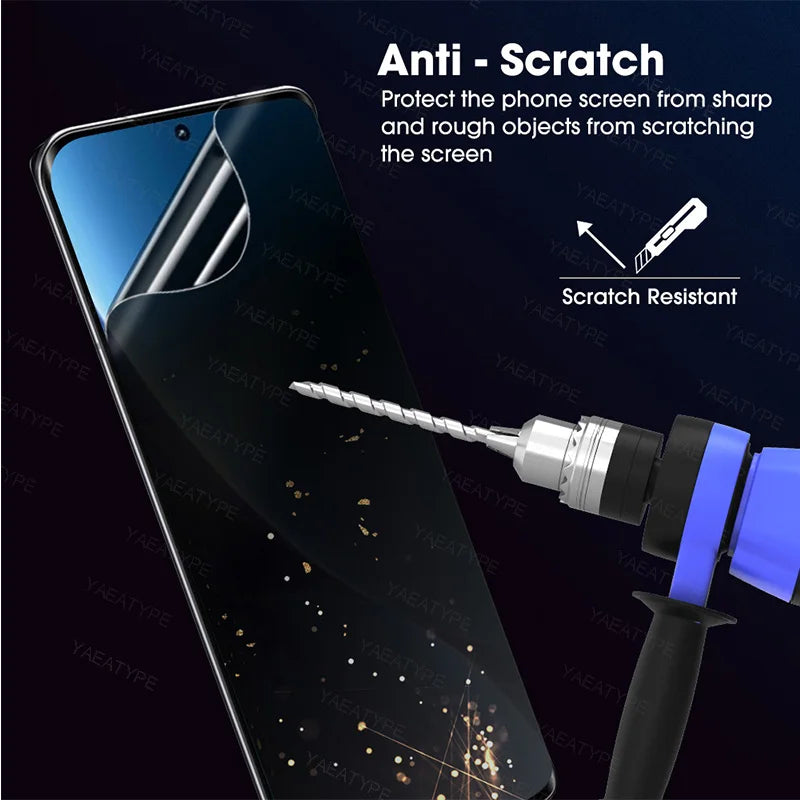 Privacy Hydrogel Film Screen Protector - Motorola Moto Edge 40 Neo G Stylus Play 2024 G24 G34 G14 G04 G 2023