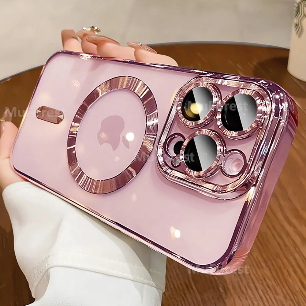 Luxury Magsafe Case - iPhone 16 15 14 13 12 11 Pro Max
