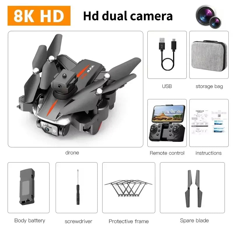 Xiaomi MIJIA P11 Max Drone 8K HD 5G GPS Professional Aerial Photography Dual Camera Obstacle Avoidanc Brushless Quadrotor 10000M - iBrightCS