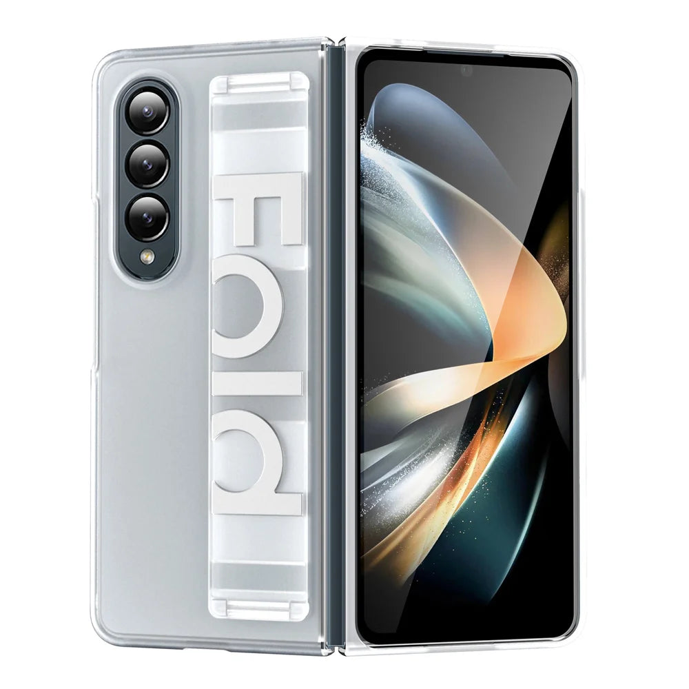 Ultra Thin Hard PC Stand Holder Cover Cases - Samsung Galaxy Z Fold 3 4 5 6 5G