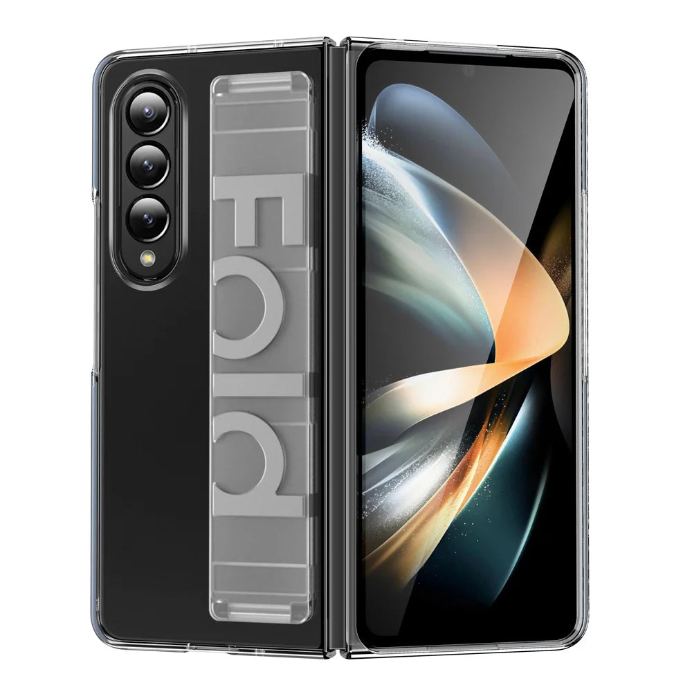 Ultra Thin Hard PC Stand Holder Cover Cases - Samsung Galaxy Z Fold 3 4 5 6 5G
