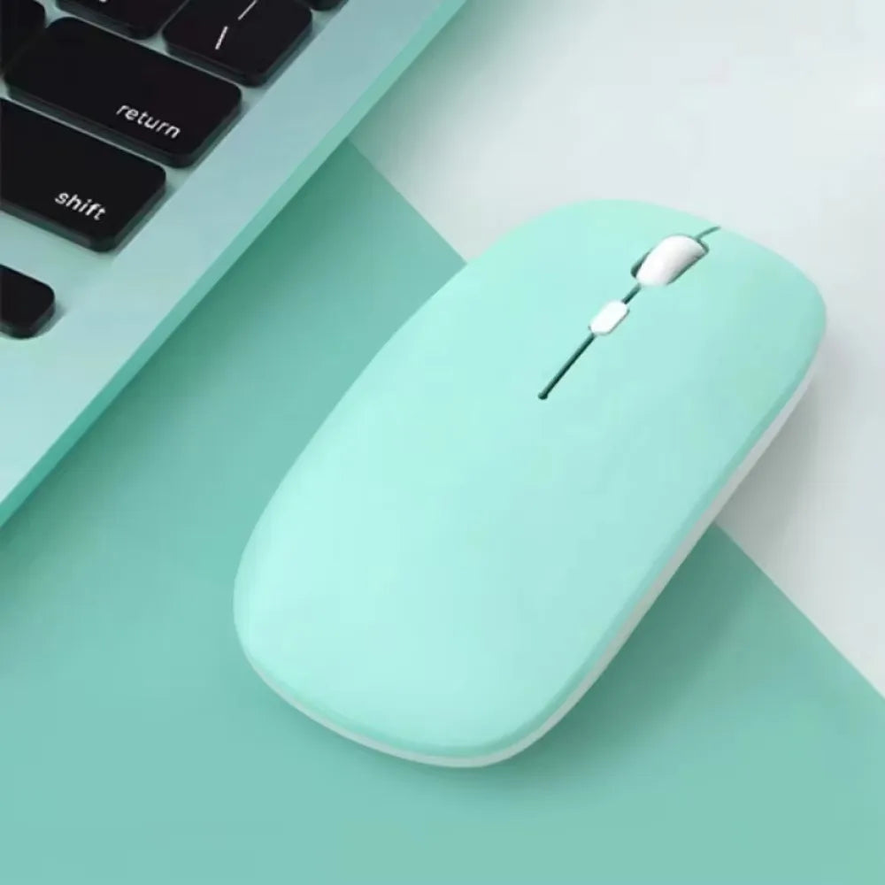 Silent Bluetooth Mouse Marcaron Computer Laptop Optical Mouse Wireless for iPad Samsung Tablet Universal Mice Noiseless - iBrightCS