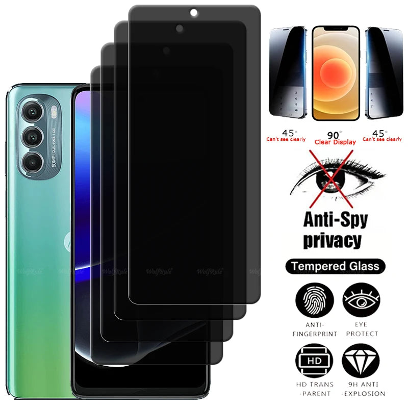 Anti-Spy Screen Protector - Moto G Stylus 5G 2022