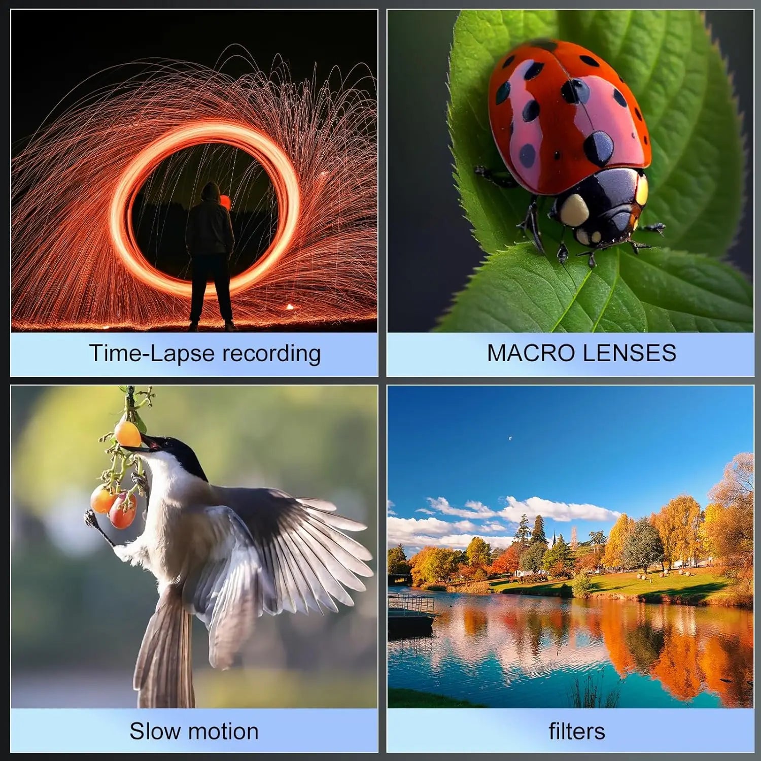 NBD 4K Digital Cameras for Photography,48MP Camera,Travel Vlogging Cameras with 16X Digital Zoom,180°Flip Screen,52mm Macro Lens - iBrightCS