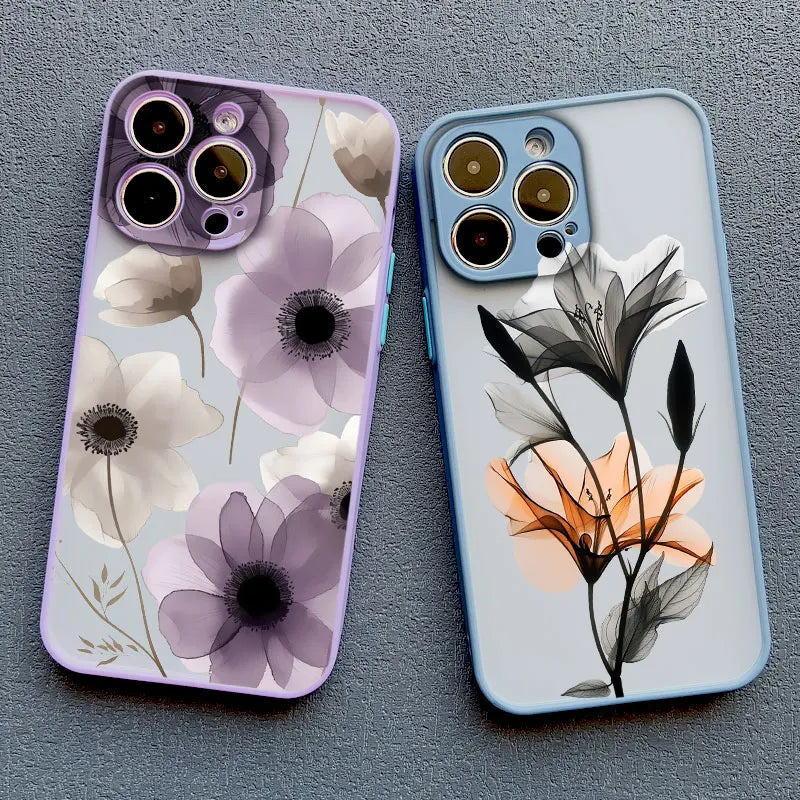 Painting Flower - iPhone 15 Max Pro Case