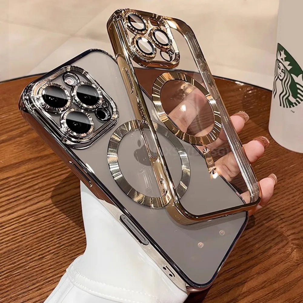 Luxury Magsafe Case - iPhone 16 15 14 13 12 11 Pro Max