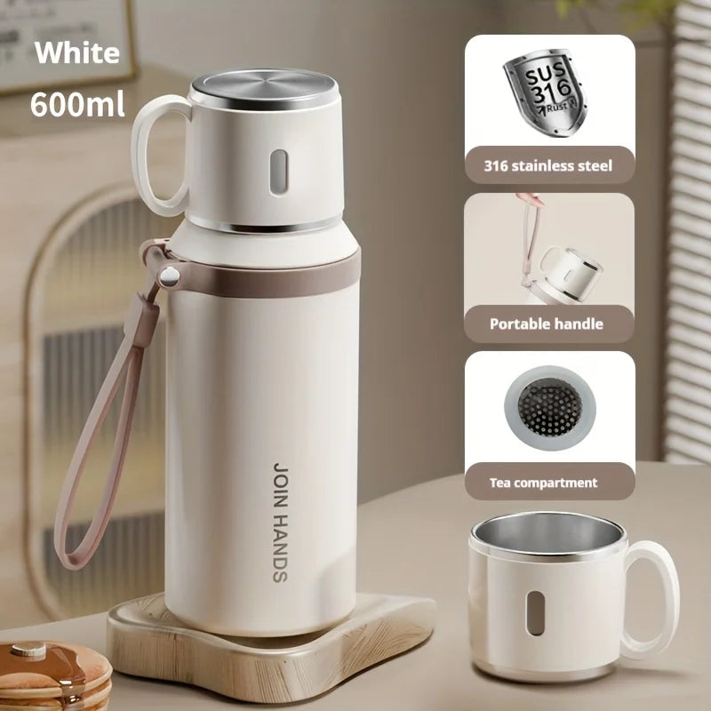 Thermal Water Bottle, Thermos Bottle, Keeps Cold and Hot Water