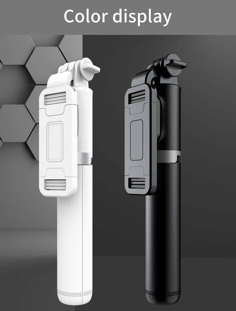 Mini Wireless Selfie Stick Mini Tripod Extendable Monopod Remote Shutter for IOS Android Phone Live Vlog Video Travel New Design
