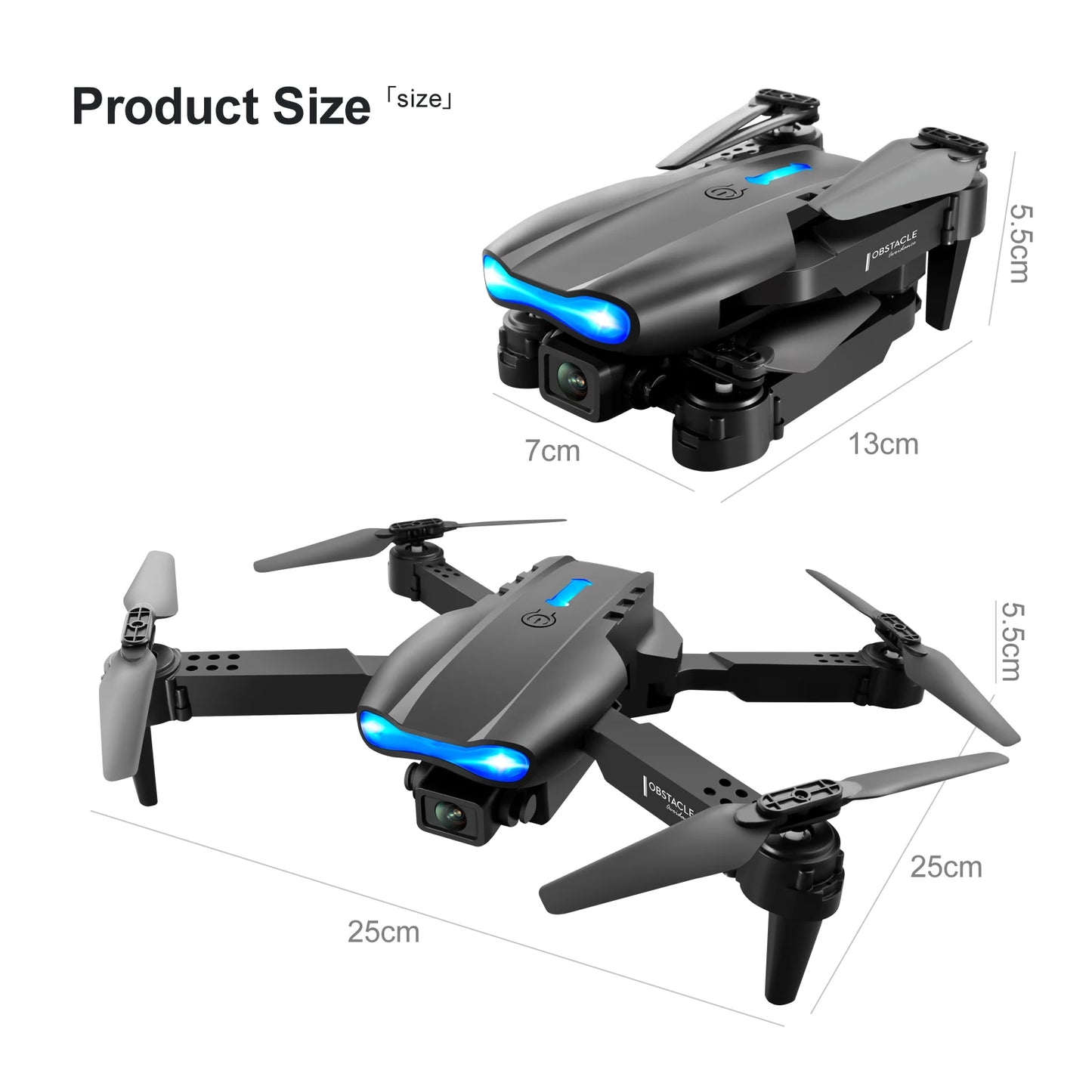 Best-selling Drone E99 Folding drones con cámara Professional HD Dual Aerial Photography Four-axis flight Remote Control Drones