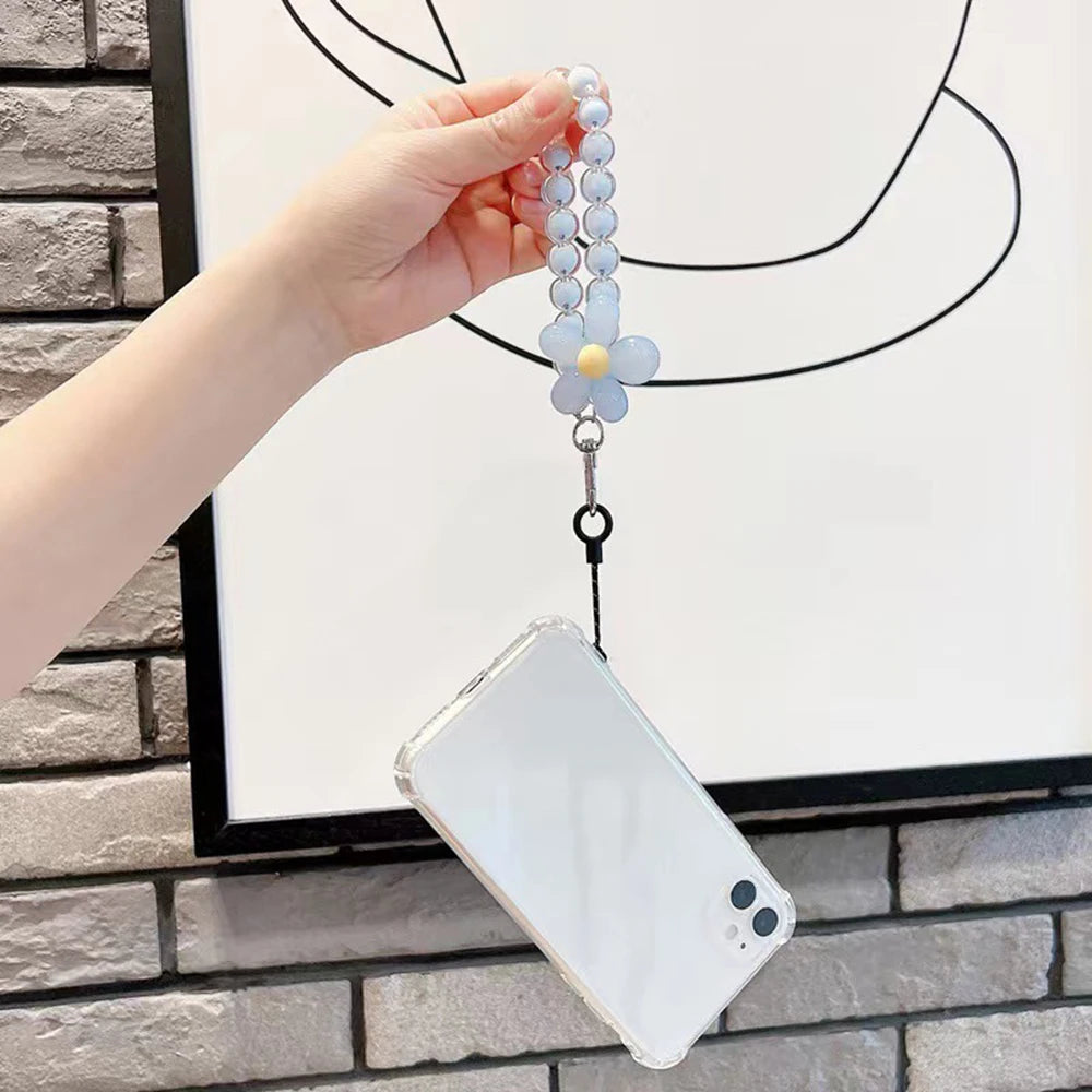 Flower Hang Phone Chain Case - iPhone 11 12 13 14 & 15 Pro Max