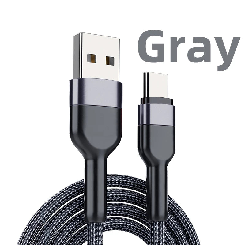 USB Type-C cable, Fast Charging Data Cord Charger cable, C For iPhone 15 Samsung S21 A51 xiaomi mi 10 Redmi Huawei  Cable