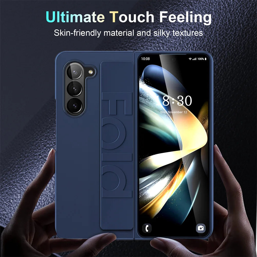 Ultra Thin Hard PC Stand Holder Cover Cases - Samsung Galaxy Z Fold 3 4 5 6 5G