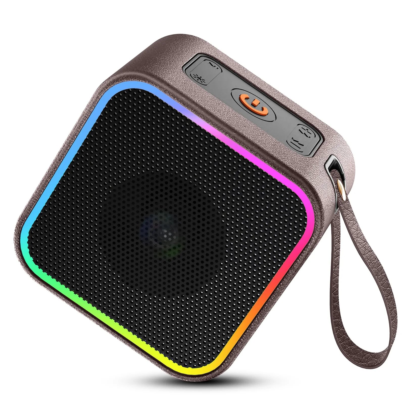 Portable Bluetooth Speaker with HD Sound, 10H Playtime & Dynamic RGB Lights – Party-Ready for Outdoor, Travel & Home. - iBrightCS