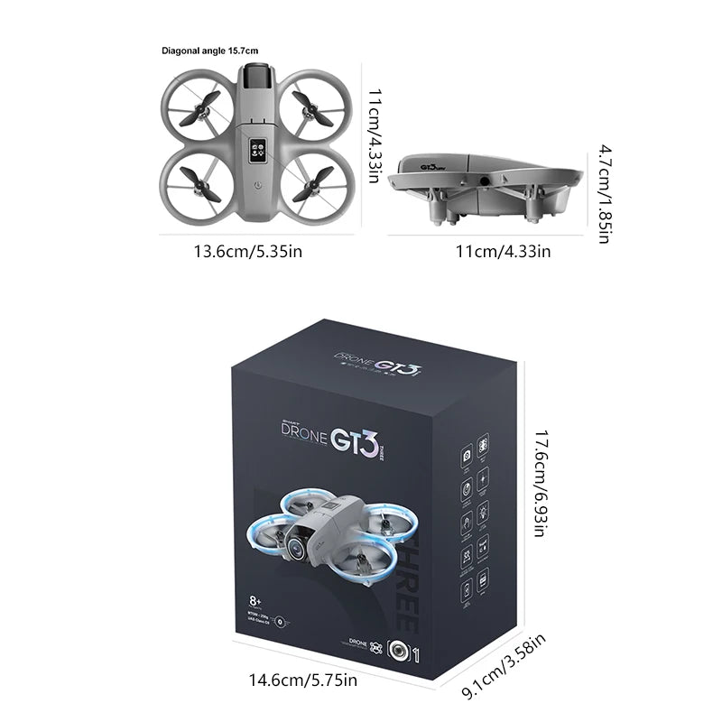 Xiaomi Original GT3 Drone 8K 5G GPS Professional HD Aerial Photography Remote Control Aircraft HD Dual Camera Quadcopter Toy UAV - iBrightCS