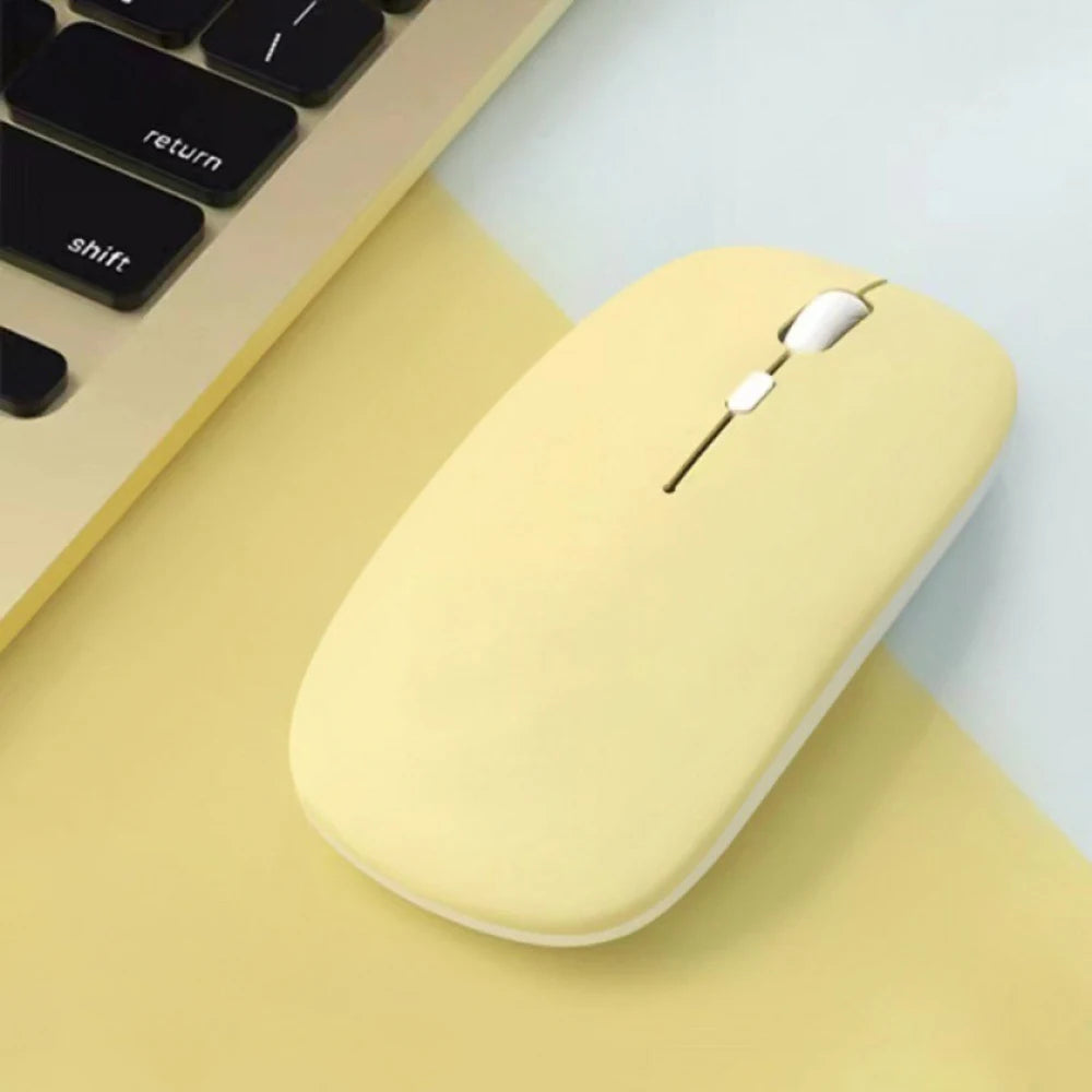 Silent Bluetooth Mouse Marcaron Computer Laptop Optical Mouse Wireless for iPad Samsung Tablet Universal Mice Noiseless - iBrightCS