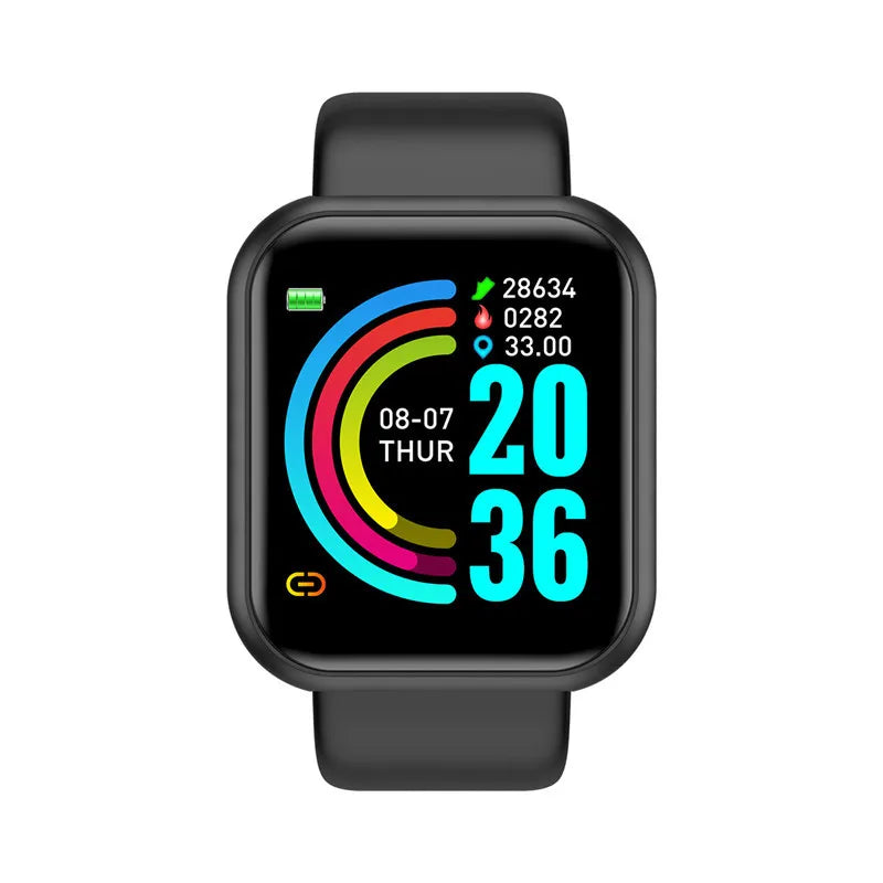 Smart Watch For Women Men Wristwatch Bluetooth Connected Phone Player Music Fitness Sport Bracelet Sleep Monitor Digital Watches - iBrightCS