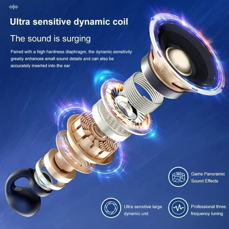 Ear-Clip Bluetooth Headphones