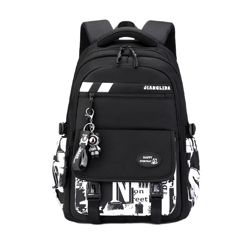 NEW Children Orthopedics School Bags Kids Backpack In Primary Schoolbag For Teenager Boys Waterproof Backpacks Book Bag mochila