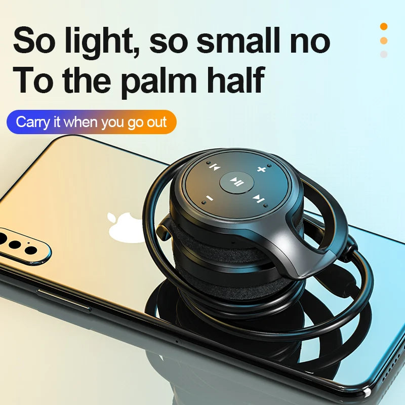 Original A23 Sport Foldable Wireless Headphone 8D Surround Heavy Bass Hifi Music Bluetooth Earphones With Mic Support FM/TF Card - iBrightCS