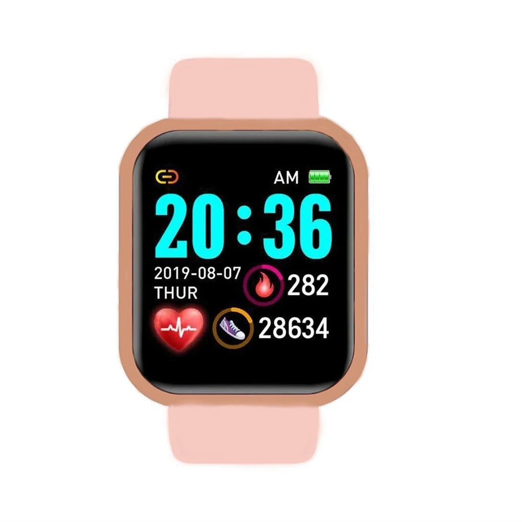 Smart Watch For Women Men Wristwatch Bluetooth Connected Phone Player Music Fitness Sport Bracelet Sleep Monitor Digital Watches - iBrightCS