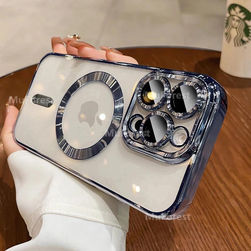 Luxury Magsafe Case - iPhone 16 15 14 13 12 11 Pro Max