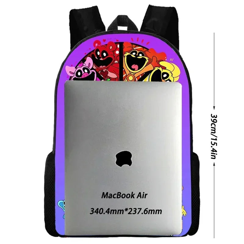 Child School Cartoon For M-My W-Worlds Backpack with Lunch Bags ,Pencil Bags ,School Bags for Boys Girls Best Gift