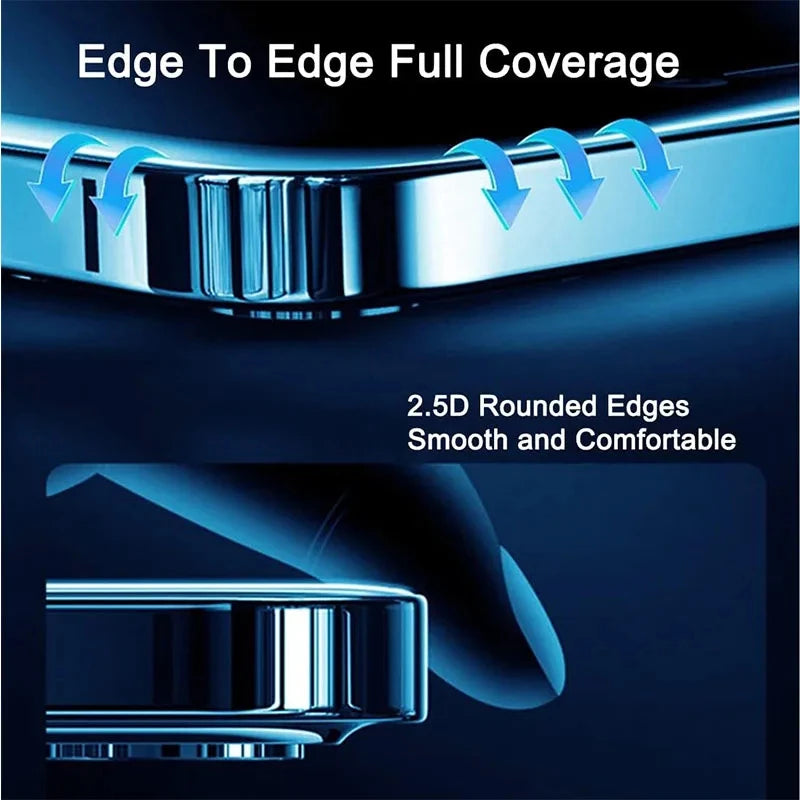 3PCS Full Cover Anti-Spy Screen Protector - iPhone 11 12 13 14 15 PRO MAX