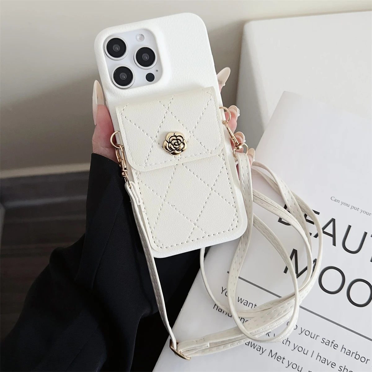 Luxury Wallet Phone Case - iPhone 16 15 14 13 12 Pro Max