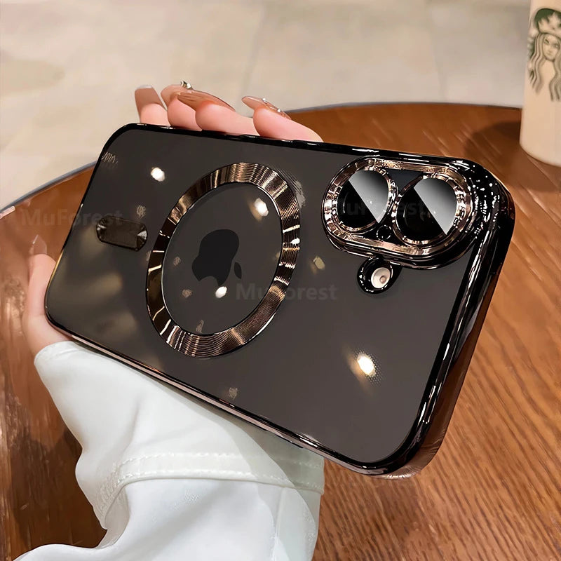 Luxury Magsafe Case - iPhone 16 15 14 13 12 11 Pro Max