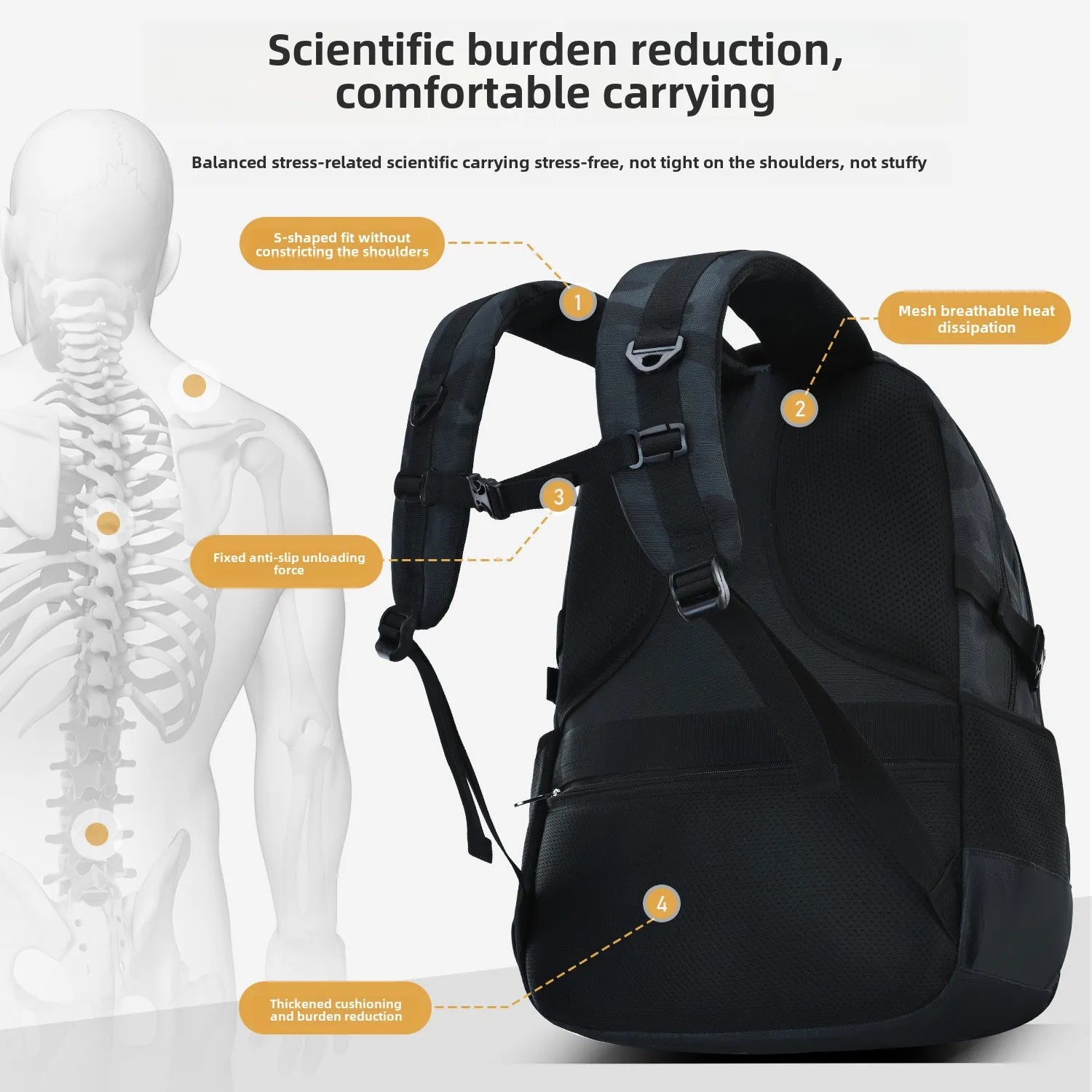 Astronaut pendant Orthopedic Men Laptops Backpack Teenages Camouflage Schoolbag Primary Waterproof Backpacks student School Bags - iBrightCS