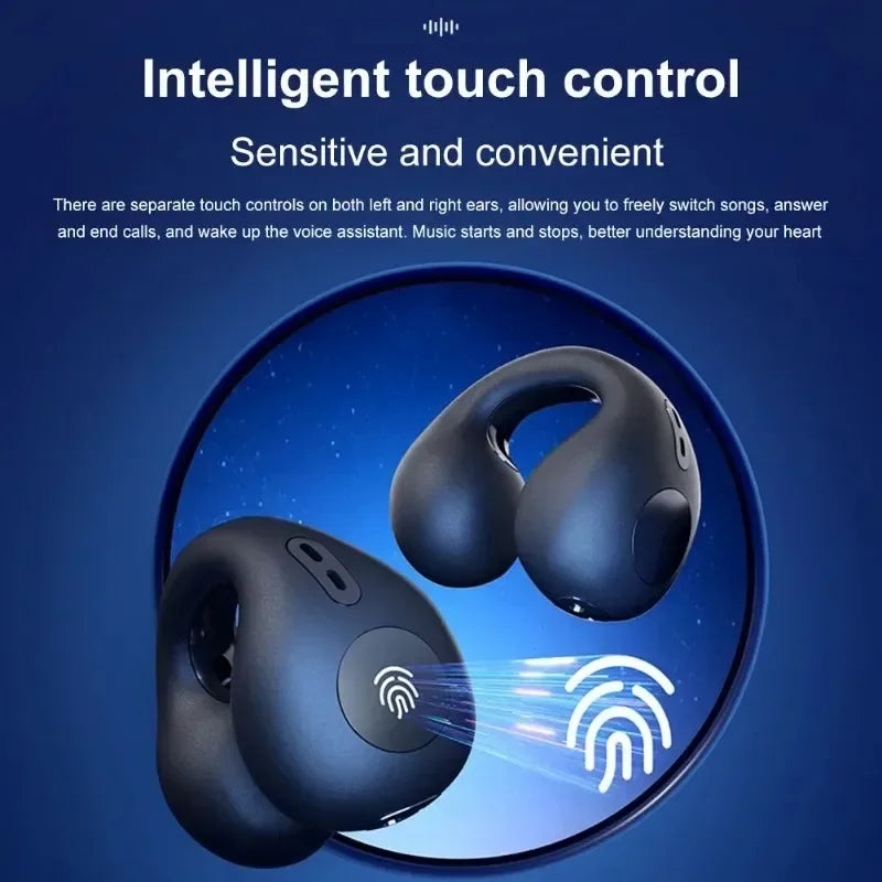 Ear-Clip Bluetooth Headphones