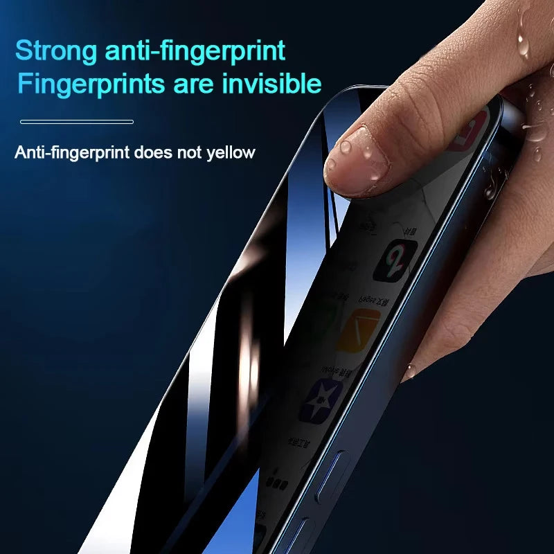 4PCS Privacy Screen Protectors  - iPhone 11- 16