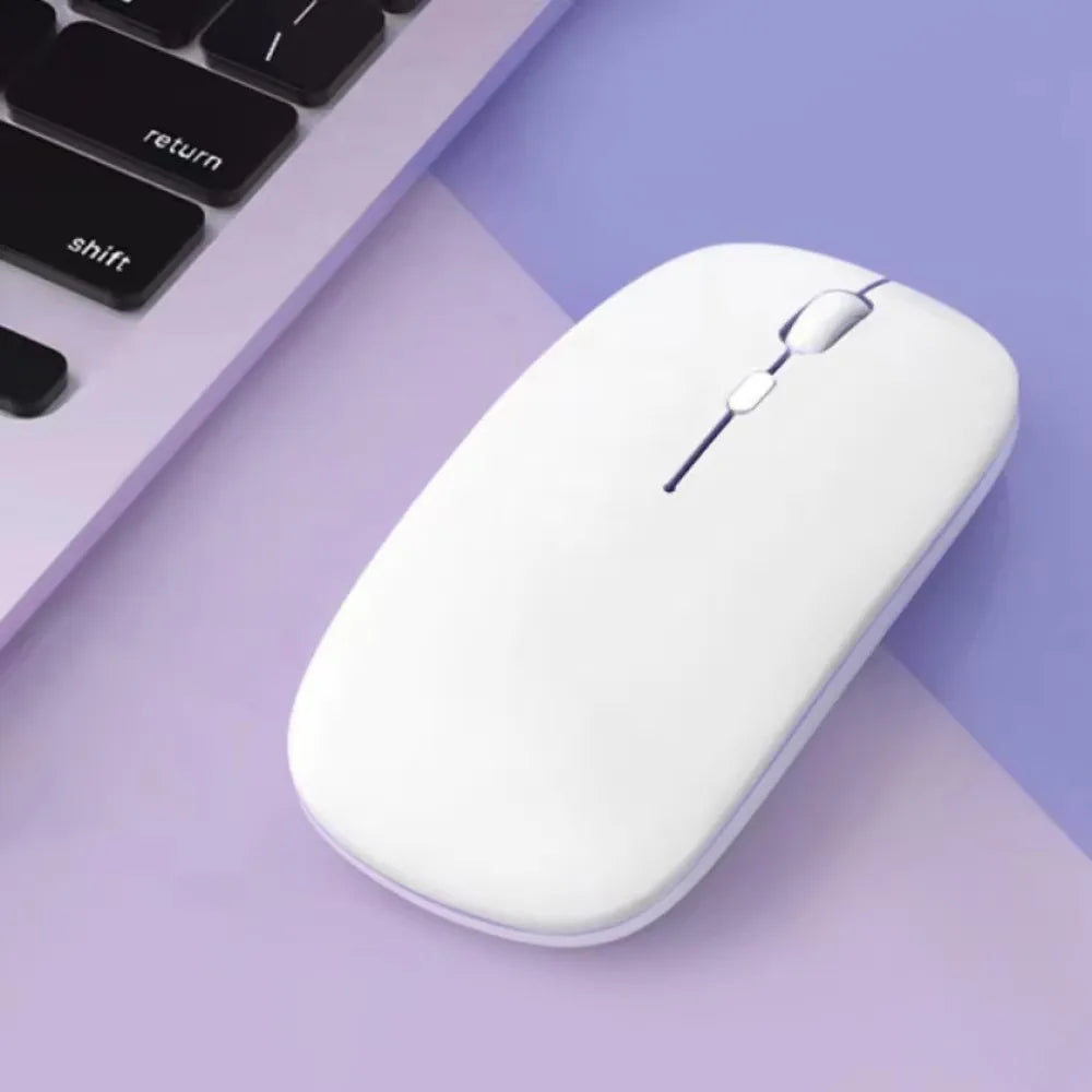 Silent Bluetooth Mouse Marcaron Computer Laptop Optical Mouse Wireless for iPad Samsung Tablet Universal Mice Noiseless - iBrightCS
