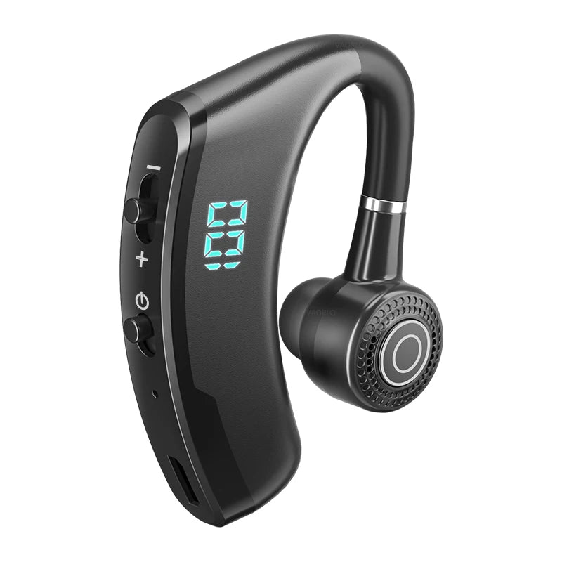 Bluetooth Earphone Wireless Headphones Waterproof Stereo Hanging Ear Business Headset  Long standby Bass Earbuds Sports Noise HD - iBrightCS