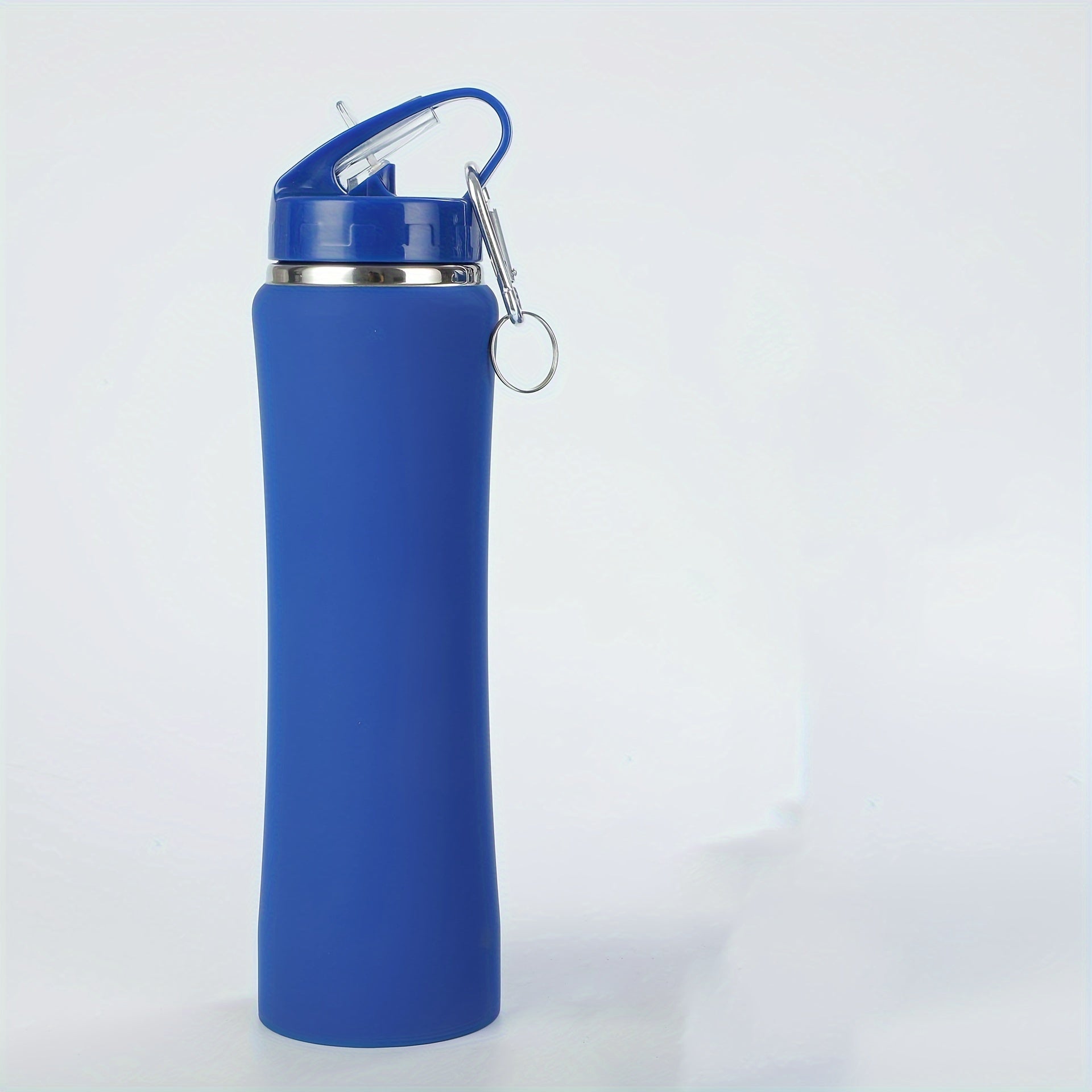 1pc Slim-Fit 304 Stainless Steel Insulated Water Bottle - Large Capacity, Double-Wall Vacuum Insulation for Sports, Cycling, Hiking & Fitness, Ergonomic Design with Carrying Strap, Multiple Colors Available, Hiking Hydration - iBrightCS