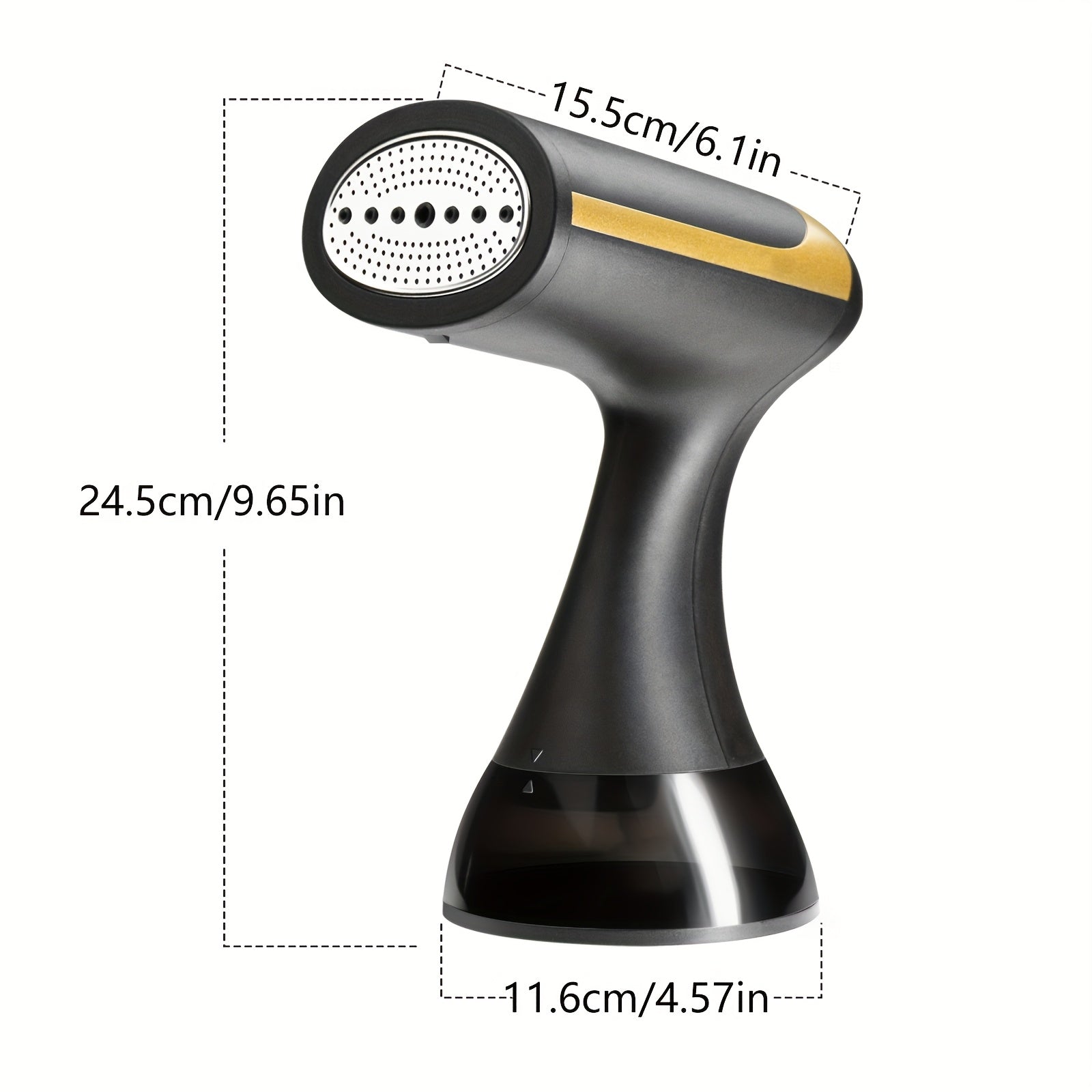 1100W Portable Clothes Steamer with 20s Fast Heat, 10.14oz Tank & 110V US Plug - Handheld Garment Steamer for Home, Travel, Wrinkle-Free Clothes, Durable ABS Material, Efficient Fabric Steamer, Sleek Design, Highquality Steam