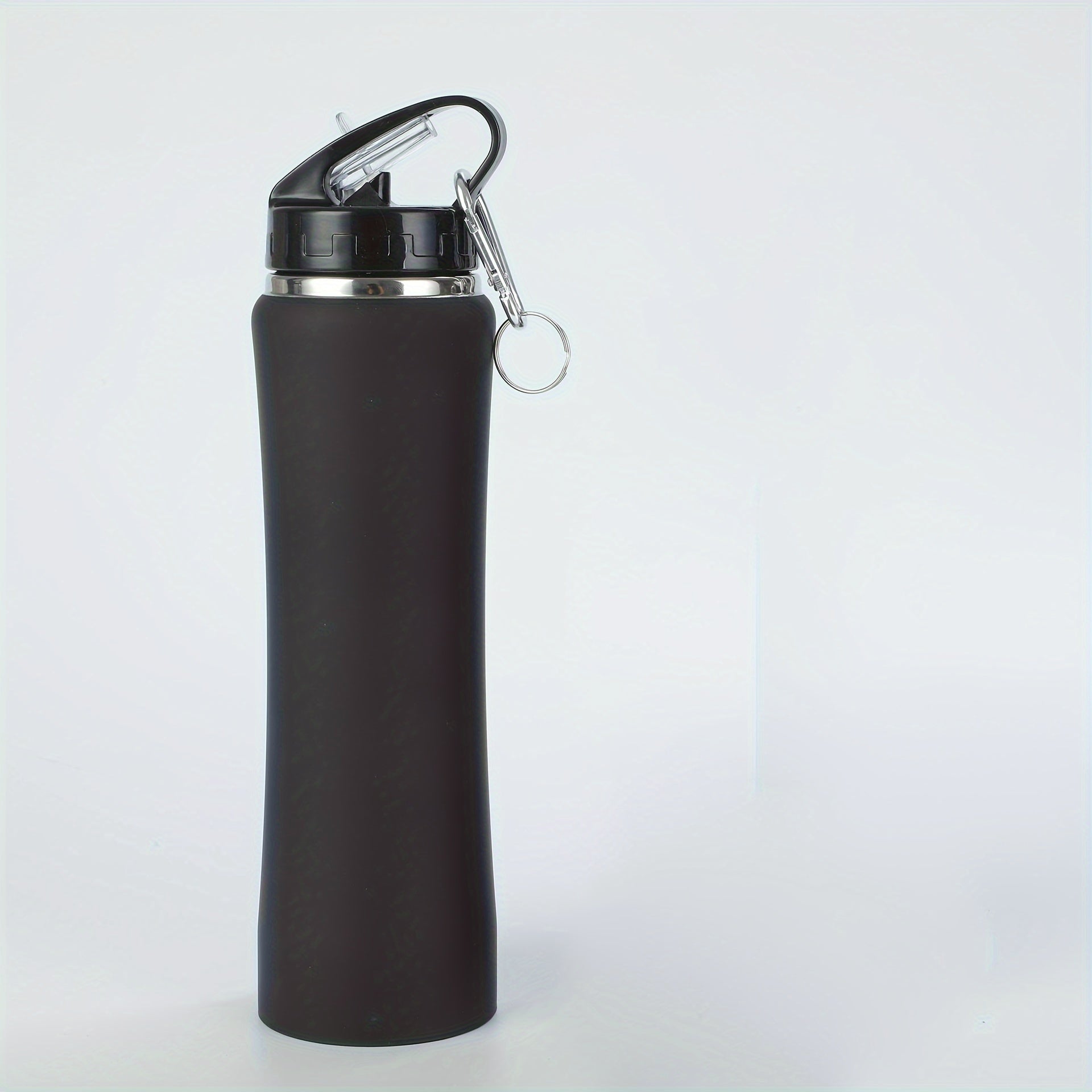 1pc Slim-Fit 304 Stainless Steel Insulated Water Bottle - Large Capacity, Double-Wall Vacuum Insulation for Sports, Cycling, Hiking & Fitness, Ergonomic Design with Carrying Strap, Multiple Colors Available, Hiking Hydration - iBrightCS