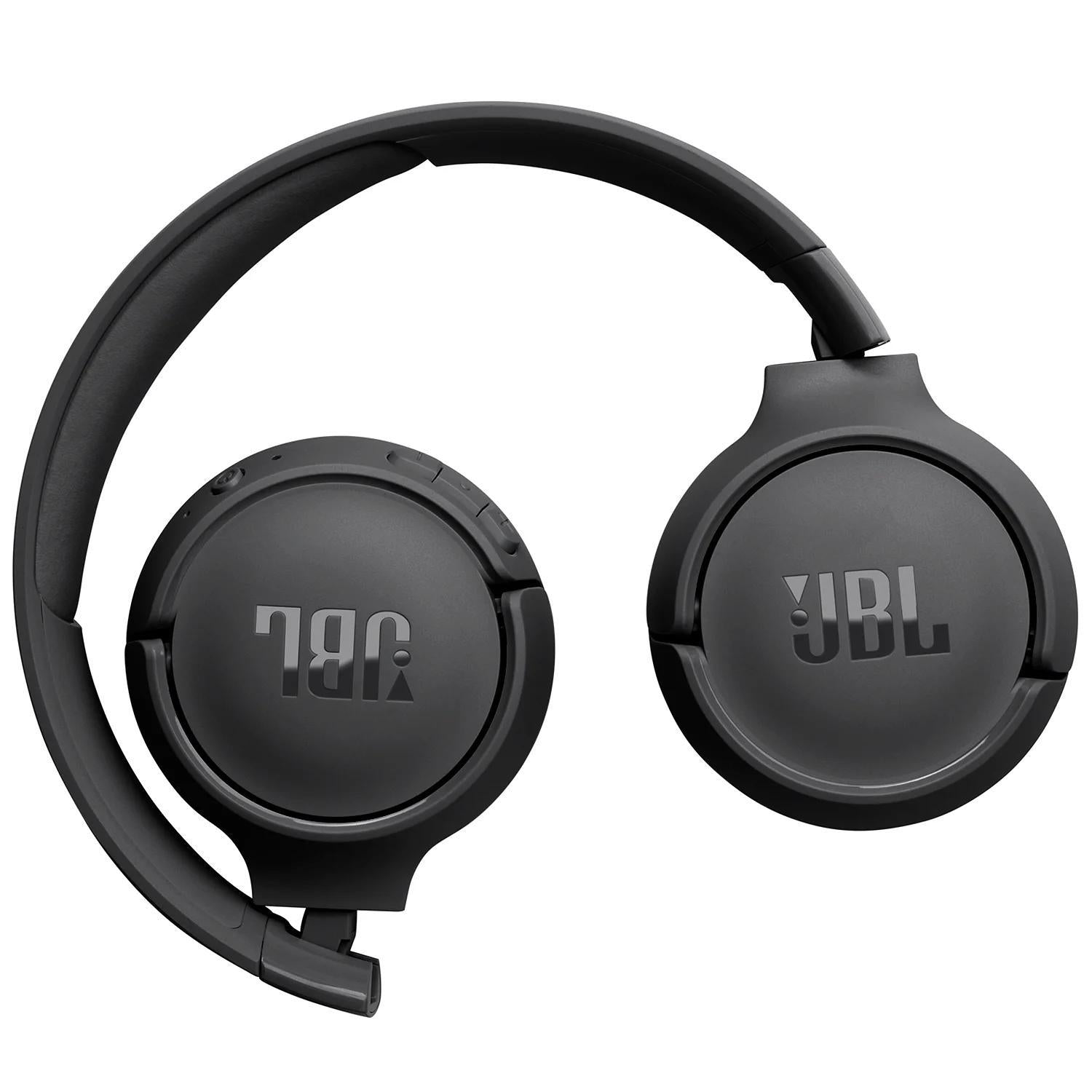 JBL Tune 525BT Wireless Earphones, Bluetooth In-Ear Headphones with Pure Bass Sound, Lightweight Neckband Design, Built-In Microphone, Hands-Free Calls, Long Battery Life – Black,